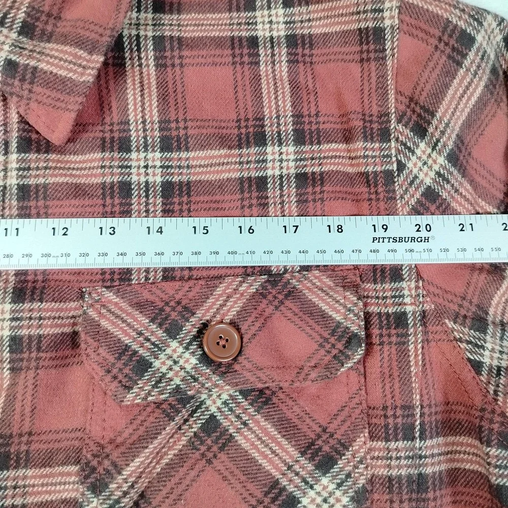 Merona Shacket Mens 2XL Red Plaid Flannel Sherpa Lined Cabincore Lumberjack